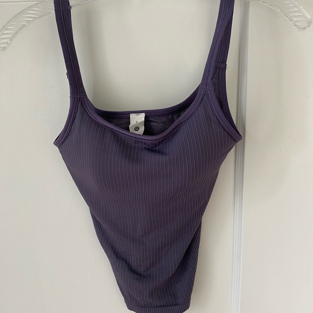 lululemon athletica Purple Crop Top